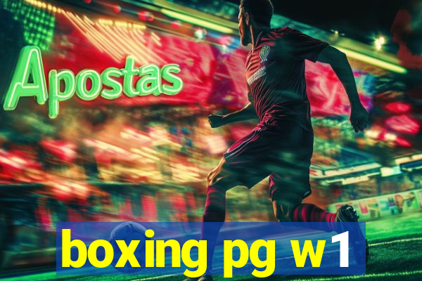 boxing pg w1